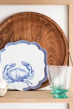 Pip Studio Waterglazen<Water Glas Gedraaid Blauw