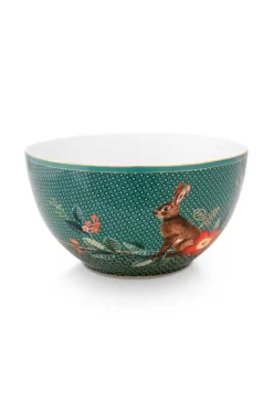 Pip Studio Kommen<Winter Wonderland Kom Groen 15 Cm