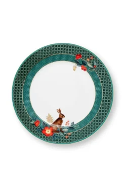 Pip Studio Ontbijtborden<Winter Wonderland Ontbijtbord Groen 21Cm