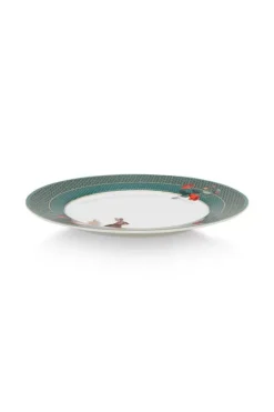 Pip Studio Ontbijtborden<Winter Wonderland Ontbijtbord Groen 21Cm