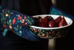 Pip Studio Ovenschalen<Winter Wonderland Serveerschaal Rond Donkerblauw