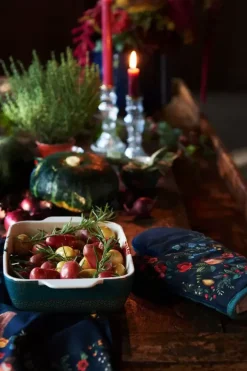 Pip Studio Ovenschalen<Winter Wonderland Serveerschaal Rechthoekig Groot Groen