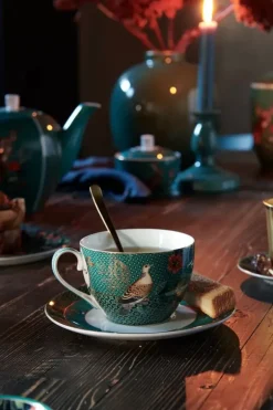 Pip Studio Sets Porseleinen Sets<Winter Wonderland Set/2 Cappuccino Kop & Schotel Groen