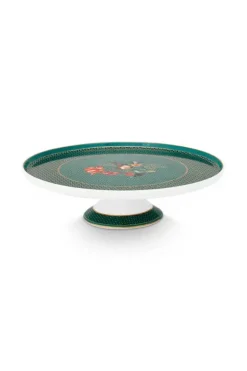 Pip Studio Taartplateaus<Winter Wonderland Taartplateau Klein Groen