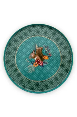 Pip Studio Taartplateaus<Winter Wonderland Taartplateau Klein Groen